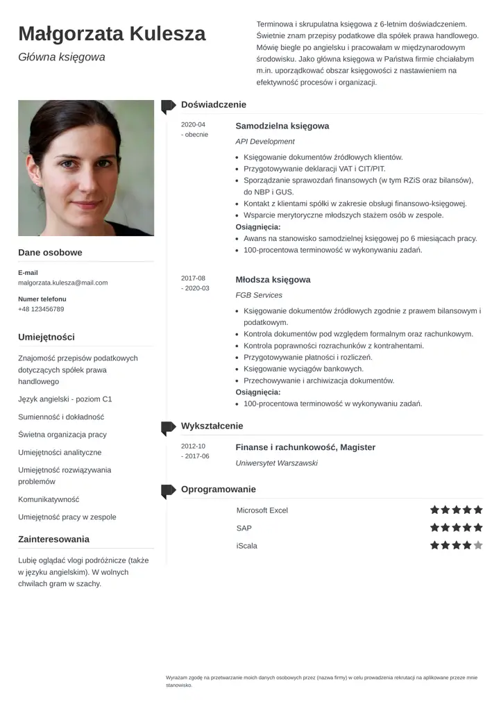 muse cv template black