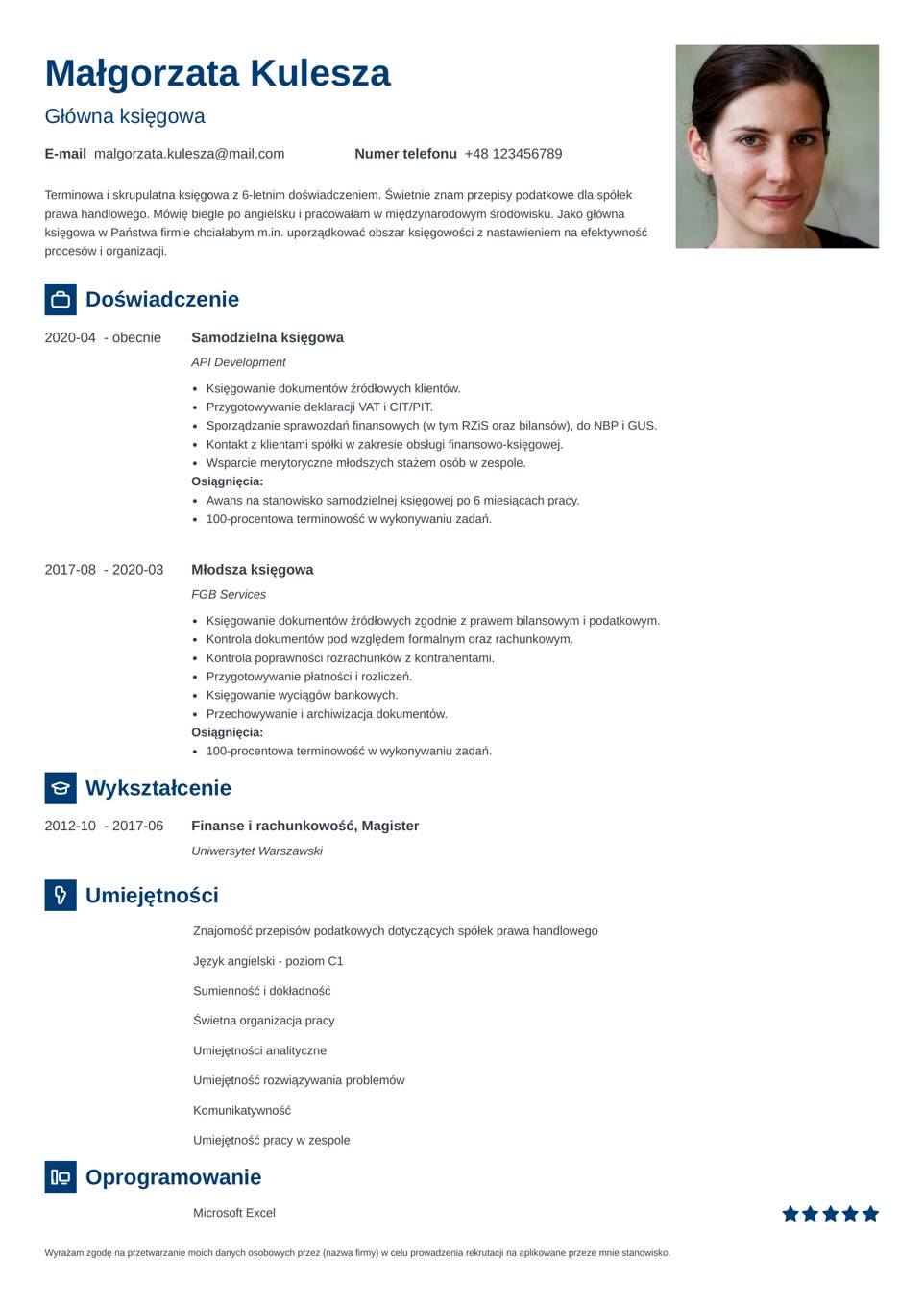 Kreator CV Online Stw rz Profesjonalne CV W Generatorze