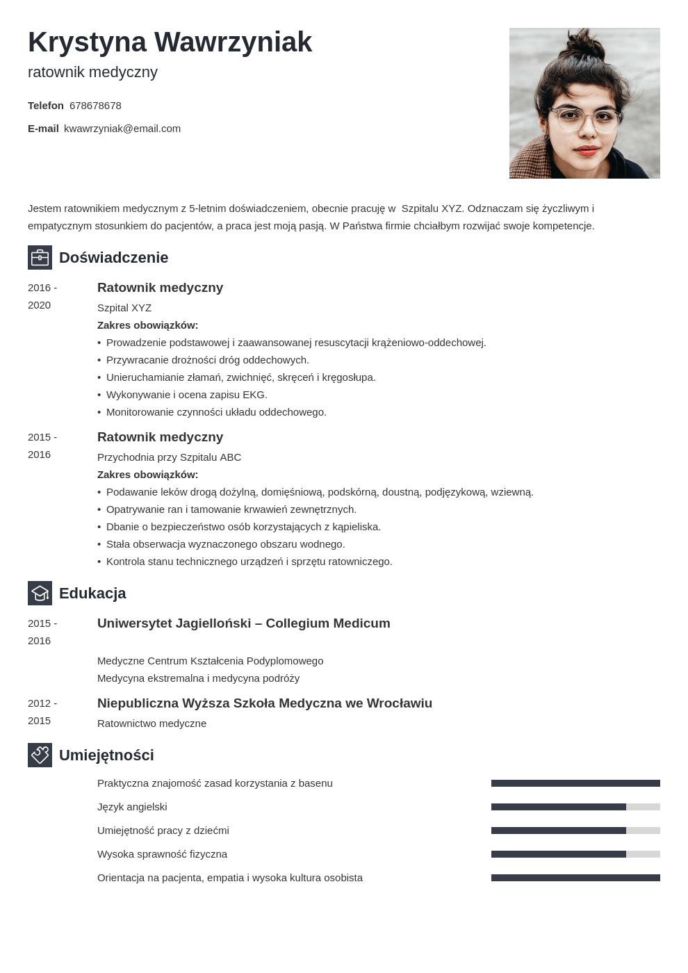 CV [wzór]: 75+ przykładów gotowych wzorów CV do pobrania