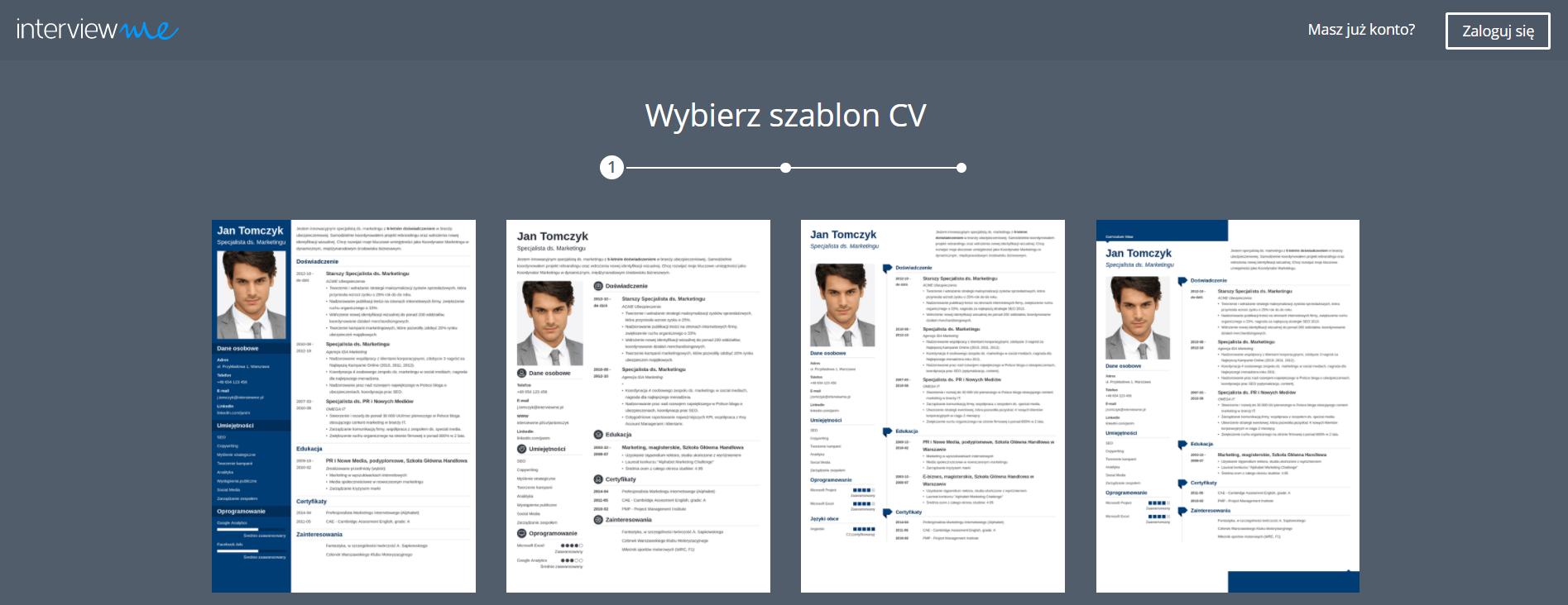 Program do CV