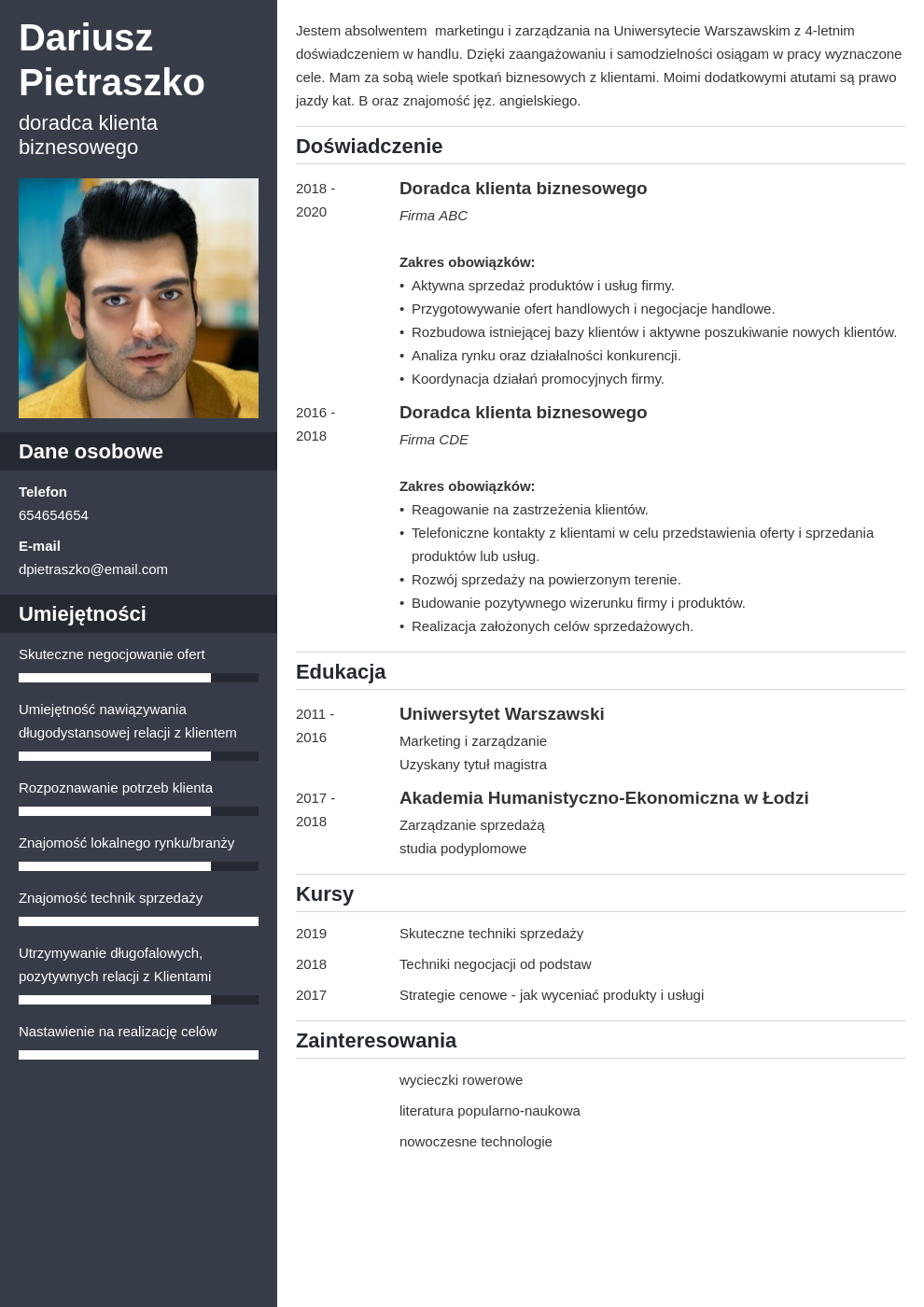 Co to jest CV? Curriculum vitae - co to znaczy? Definicja