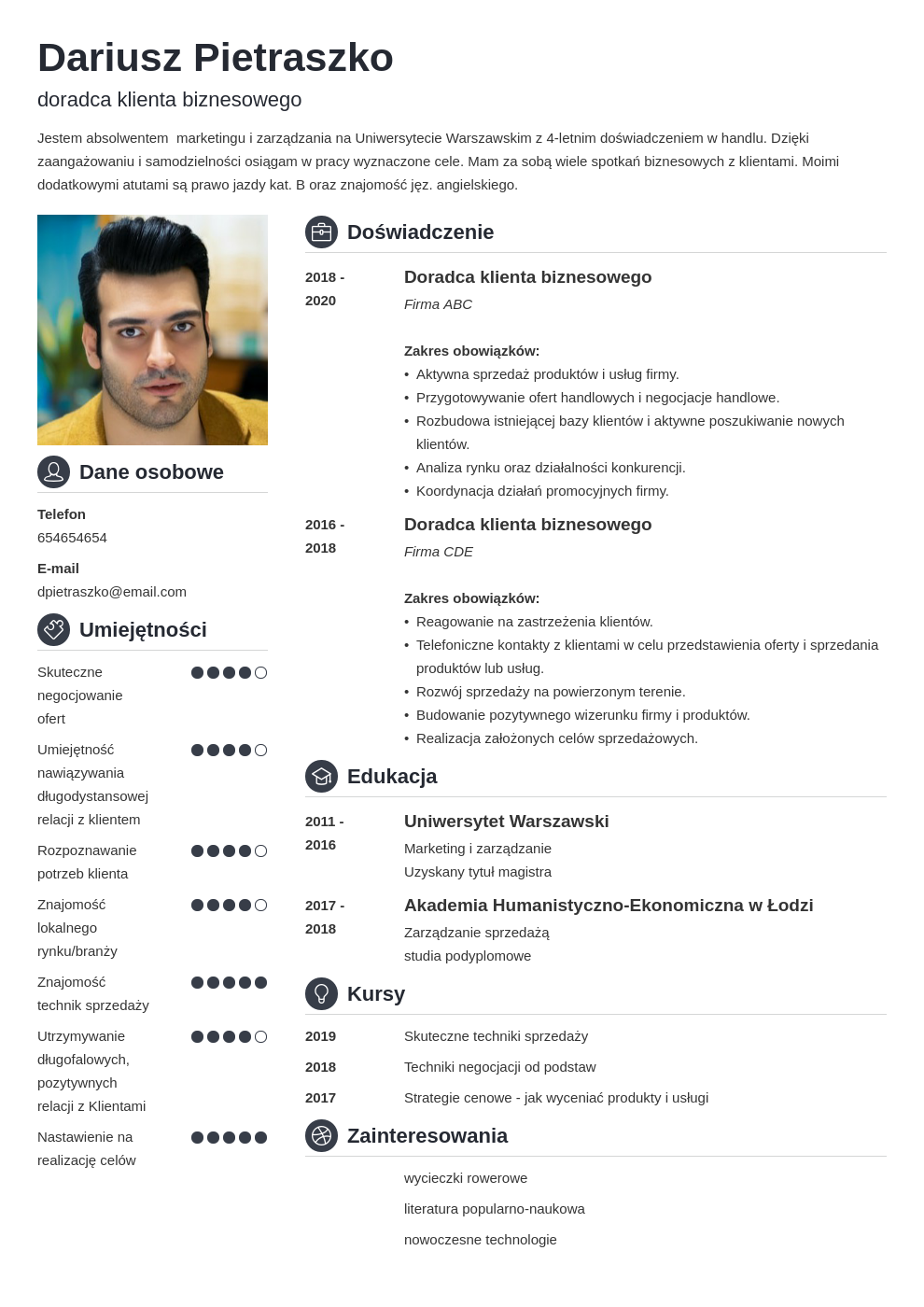 Co to jest CV? Curriculum vitae - co to znaczy? Definicja