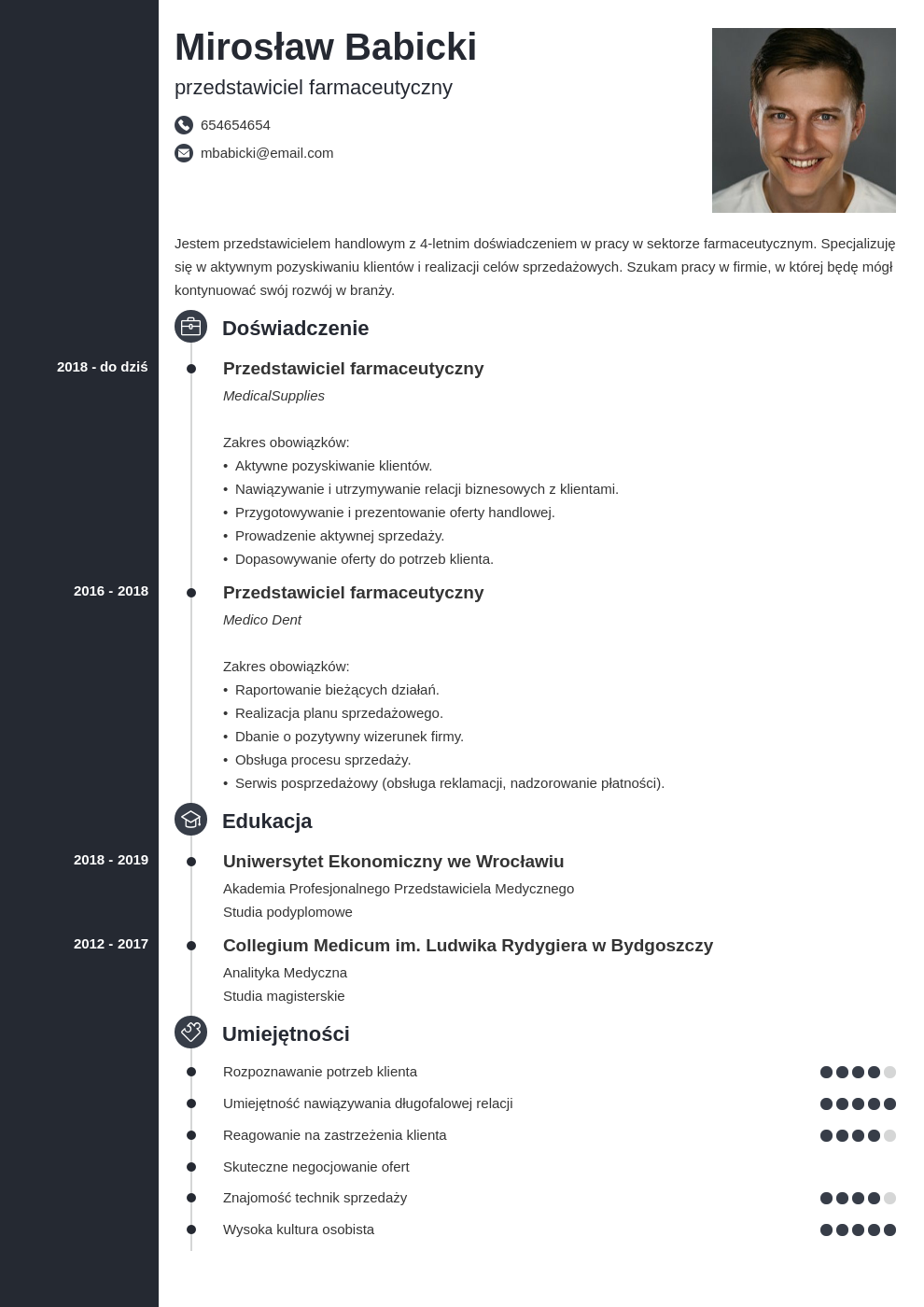 Curriculum Vitae - szablon do wypełnienia [top 20+ wzorów]