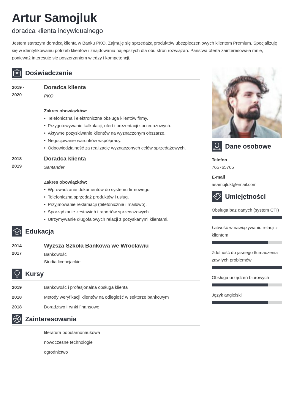 CV design: najlepszy projekt życiorysu [21 best CV designs]