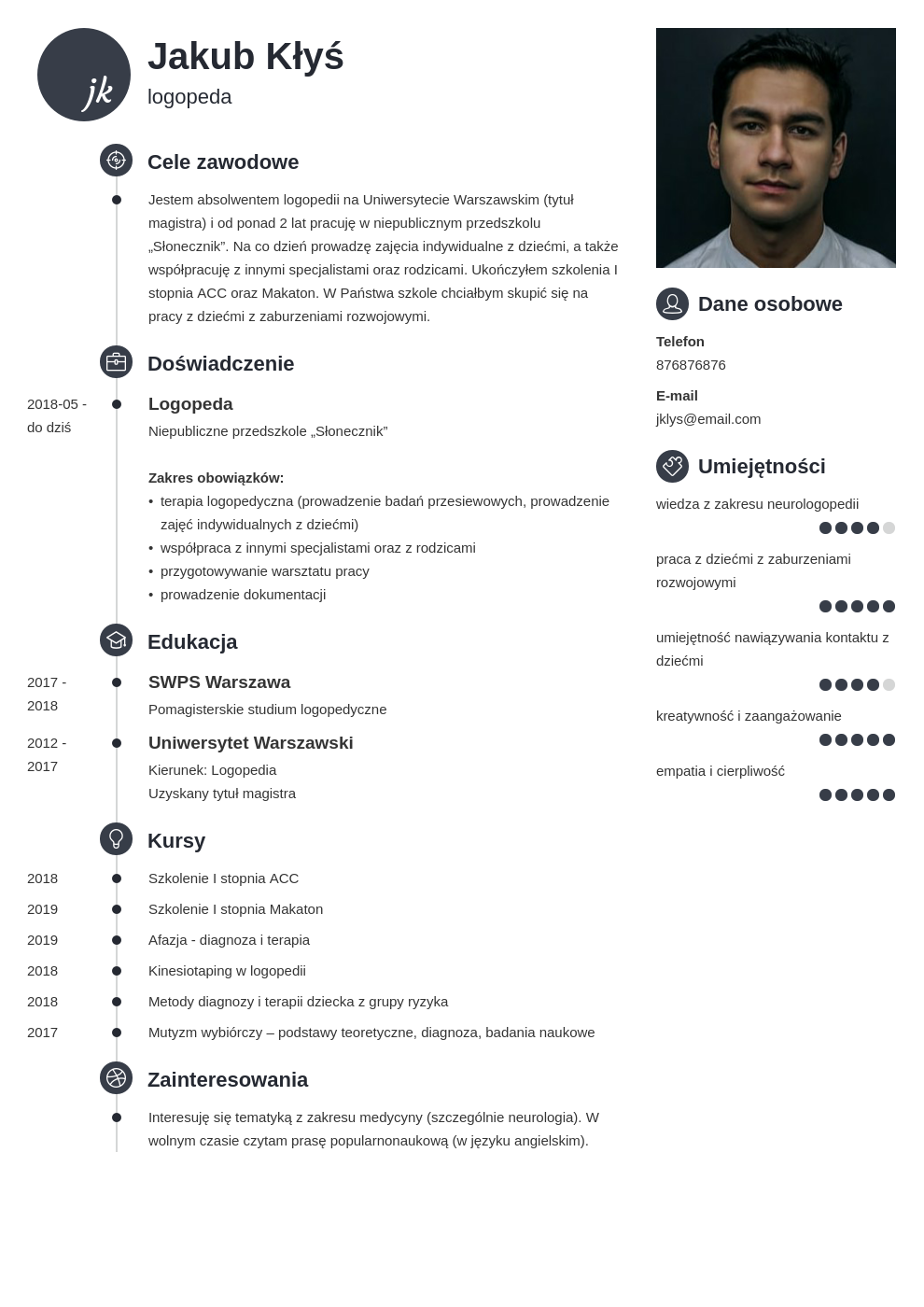 Curriculum vitae logopeda 07 picture