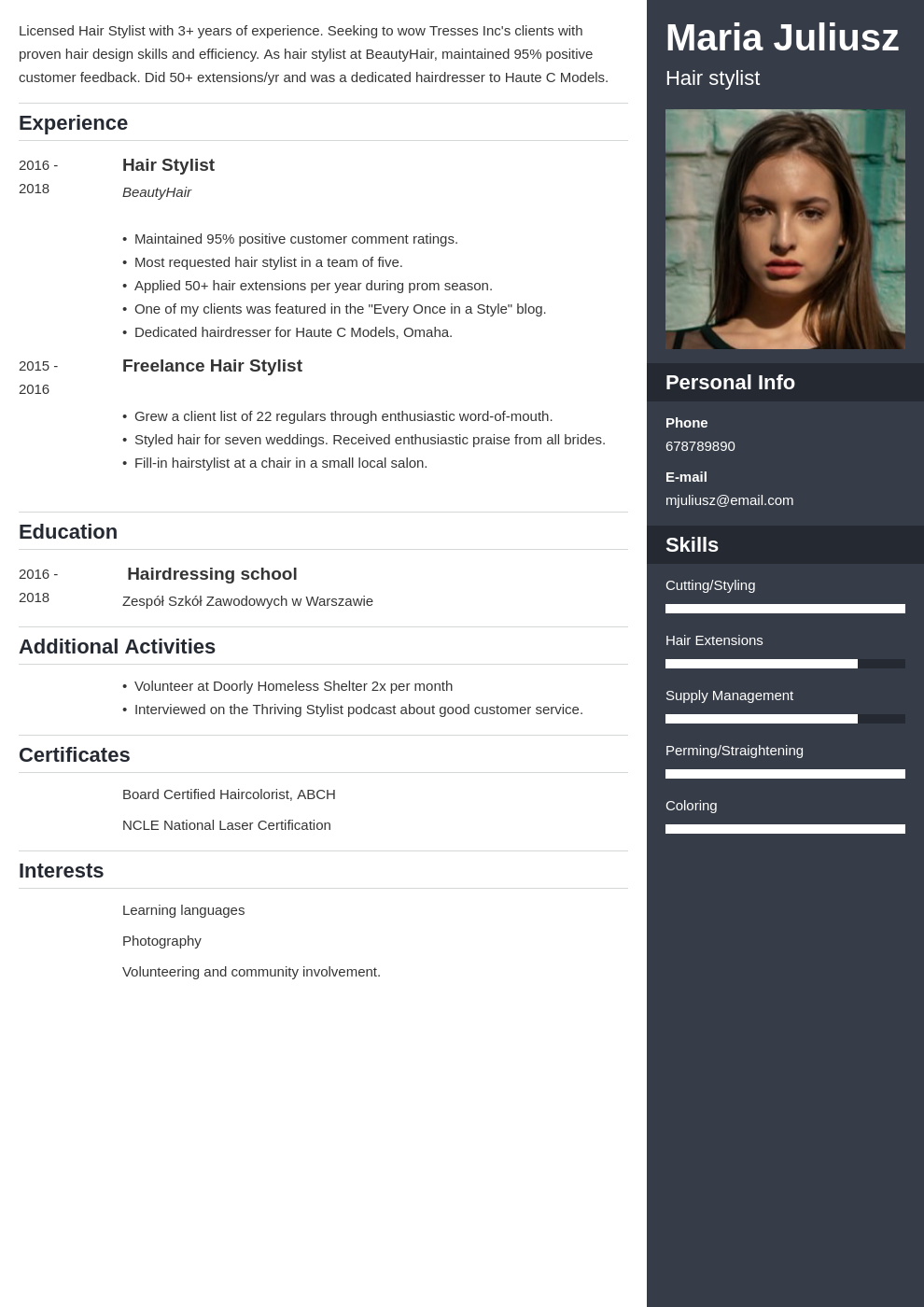 rbt resume example Rbt resume example - Blog Cv Po Angielsku Zwroty Szablon Enfold  rbt resume
