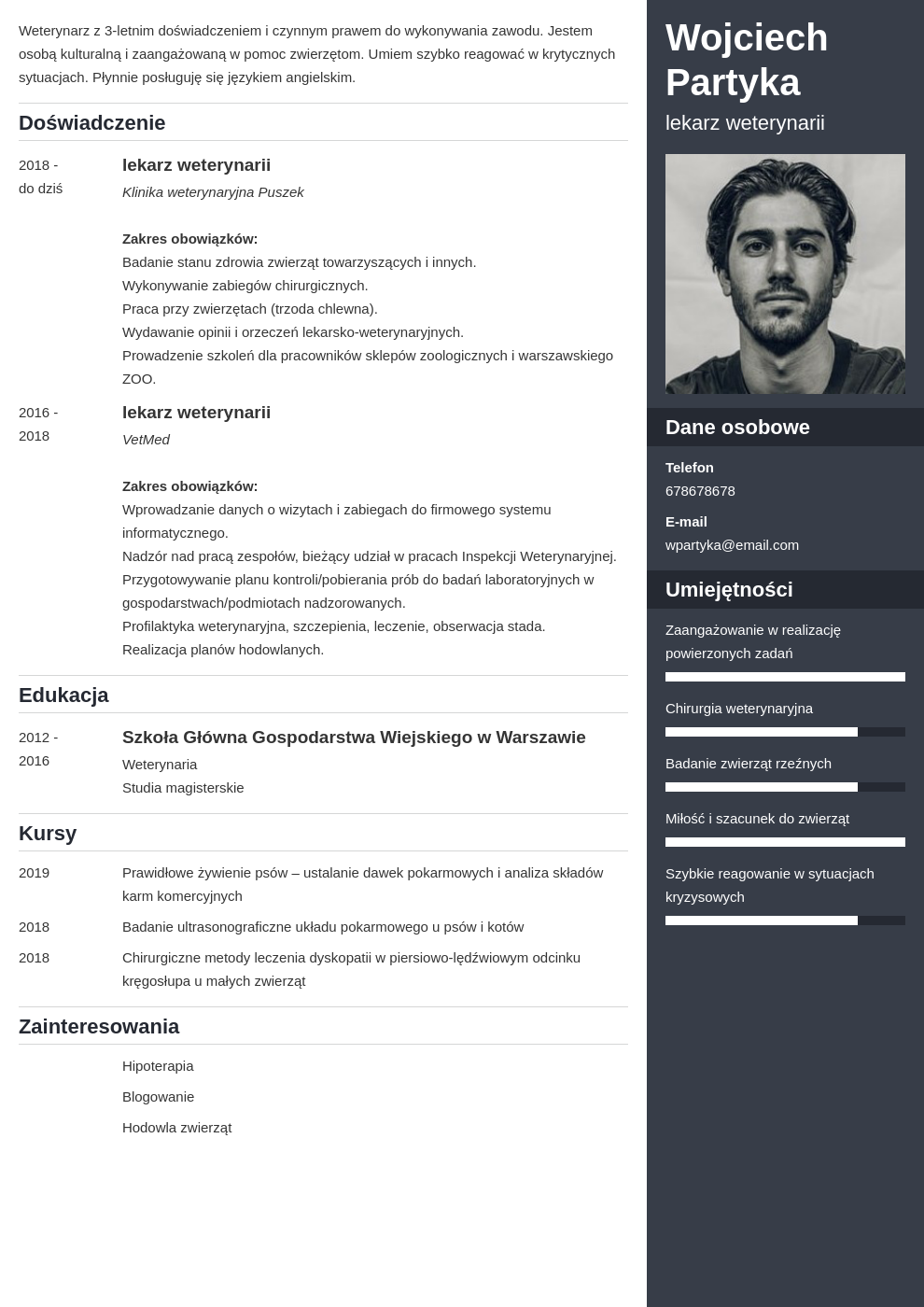 przyklady cv ktore zapewnily tym  kandydatom prace