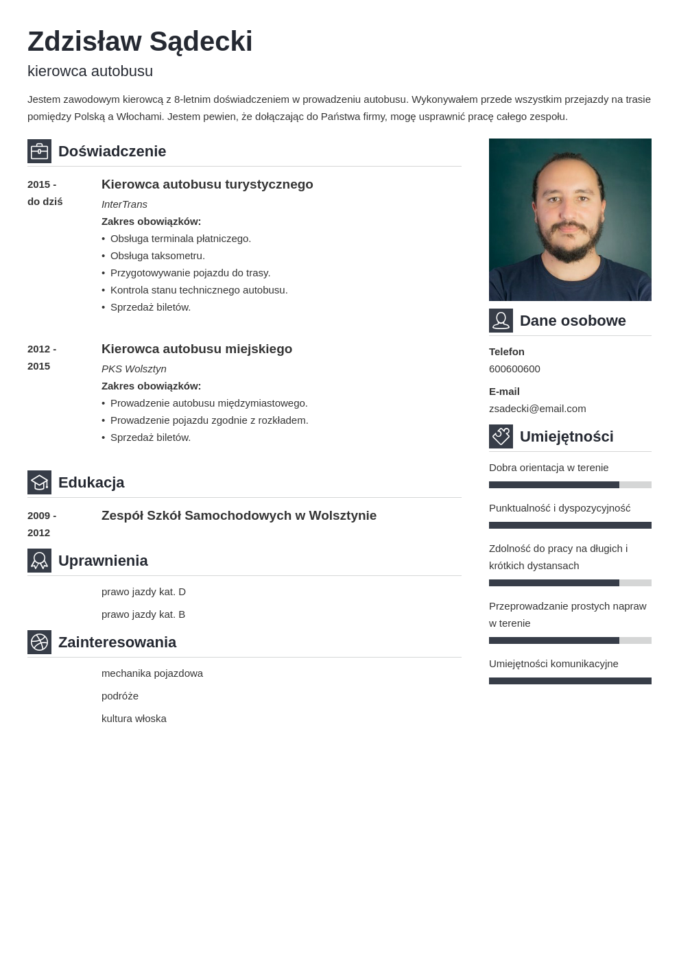 Formularz CV do wypełnienia: 18 formularzy do pobrania w pdf