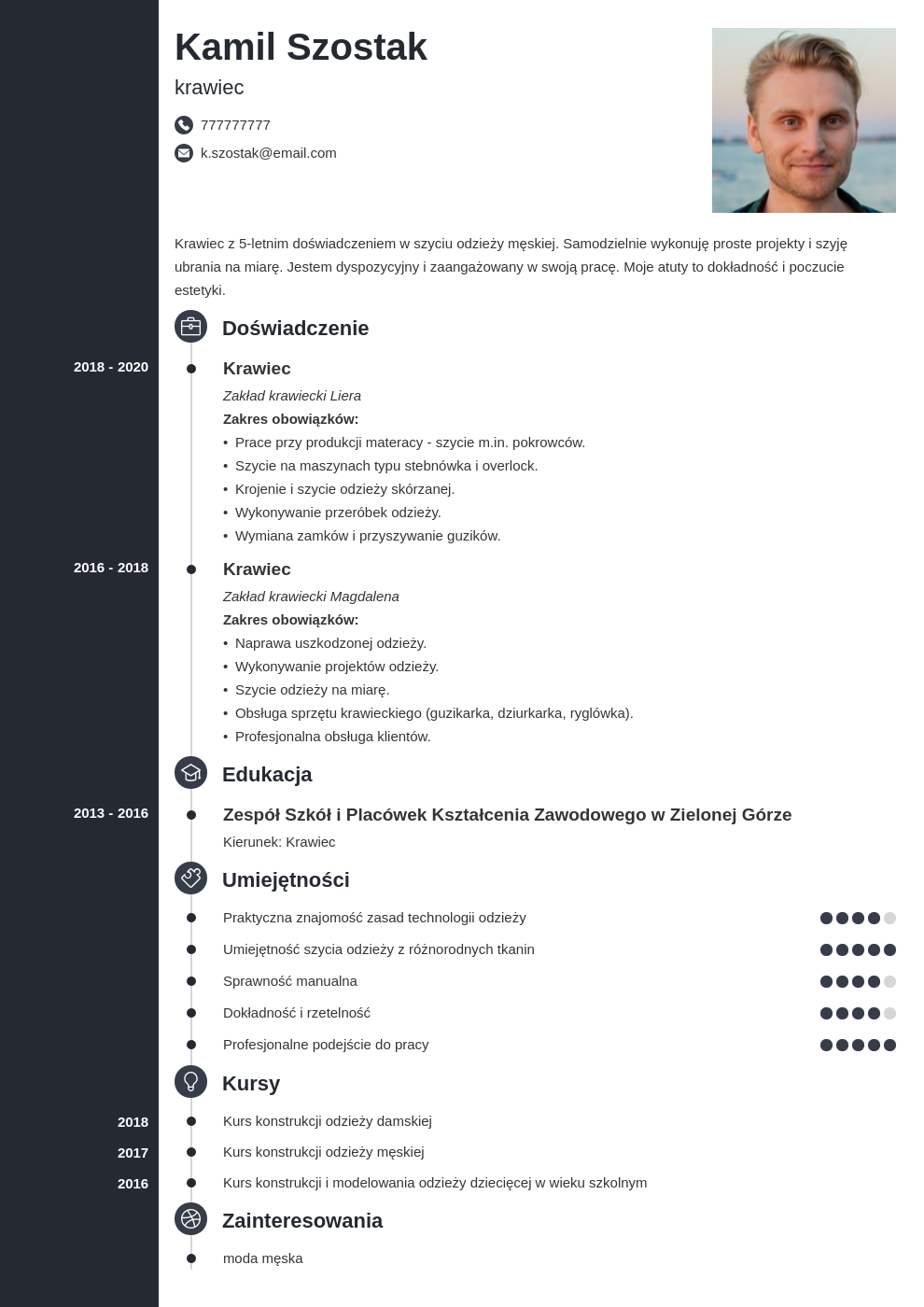 How to make a good resume image