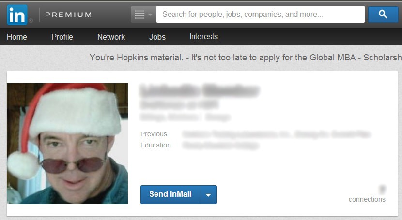 zdjęcia na Linkedin