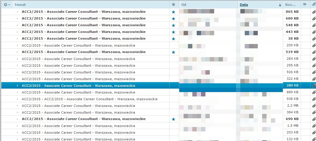 jak wysyłać cv
