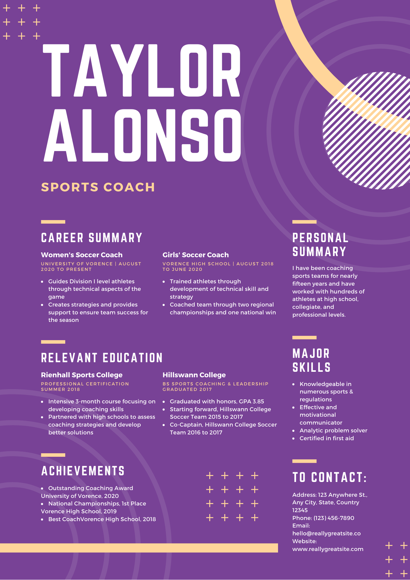 Free CV Templates 10 Najlepszych Przyk ad w Zupe nie Za Free