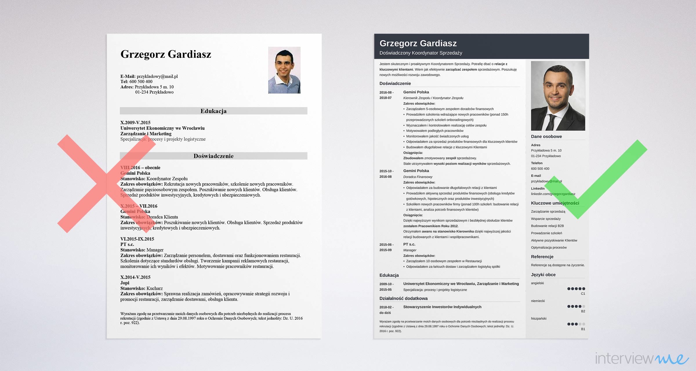 LinkedIn jak CV
