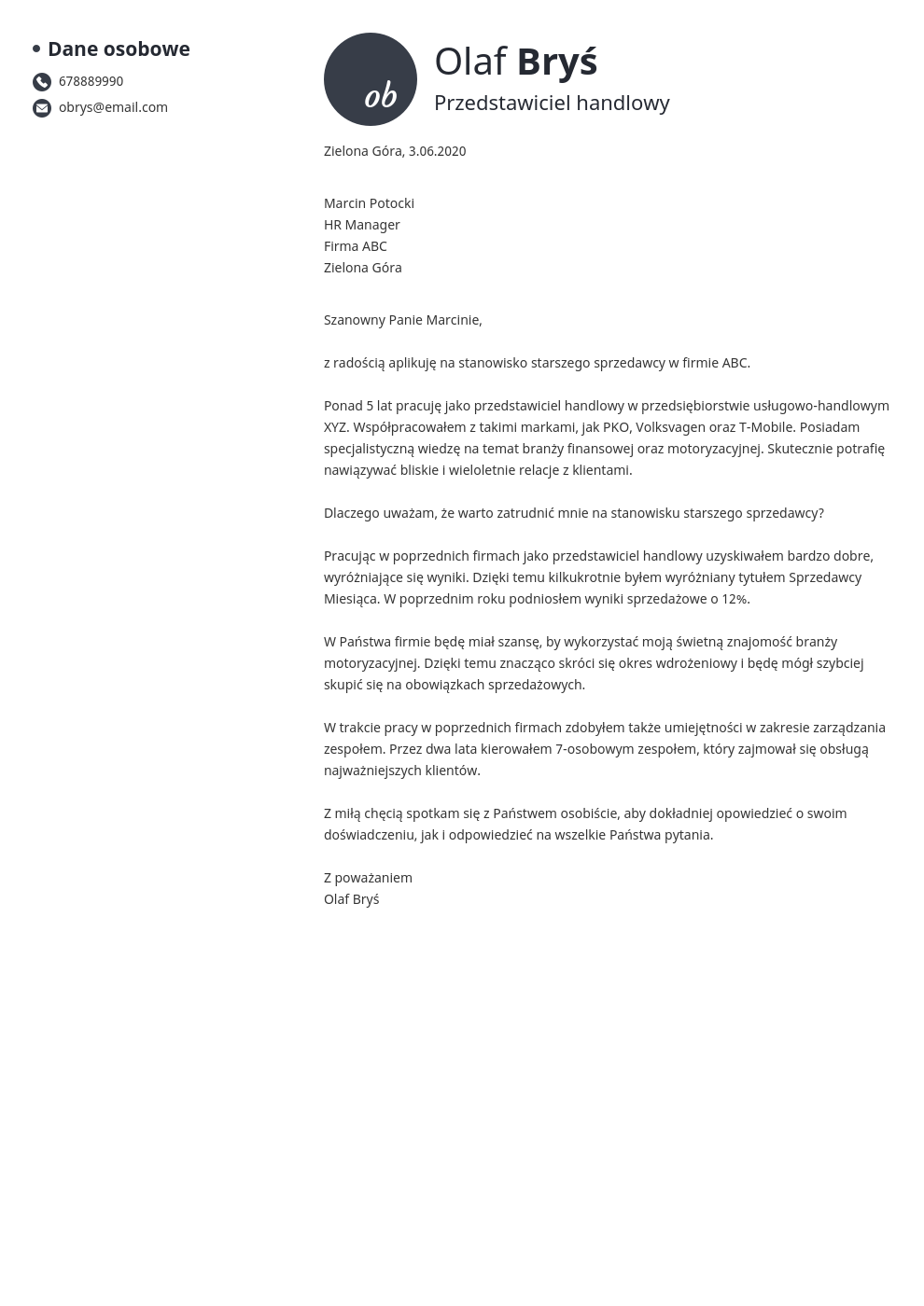 List Motywacyjny Na Stanowisko Urzednicze List motywacyjny - klauzula na 2023. Aktualny wzór po RODO