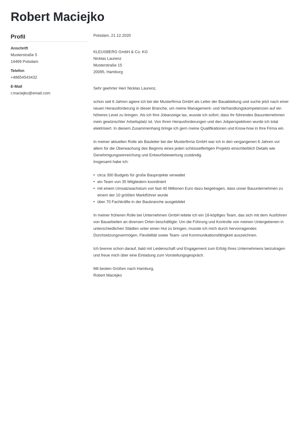 List Oficjalny Po Niemiecku Zwroty List motywacyjny po niemiecku - napisz „Bewerbung” [Wzór]