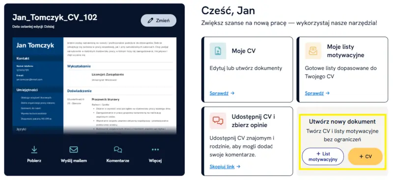 Program do CV pobierz