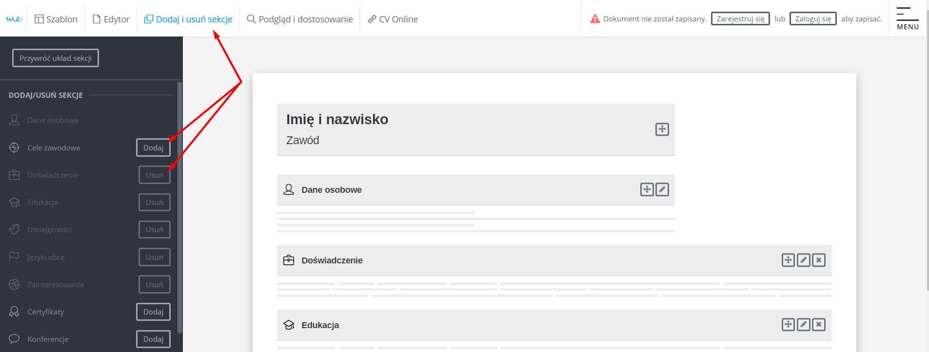 Programy do pisania CV